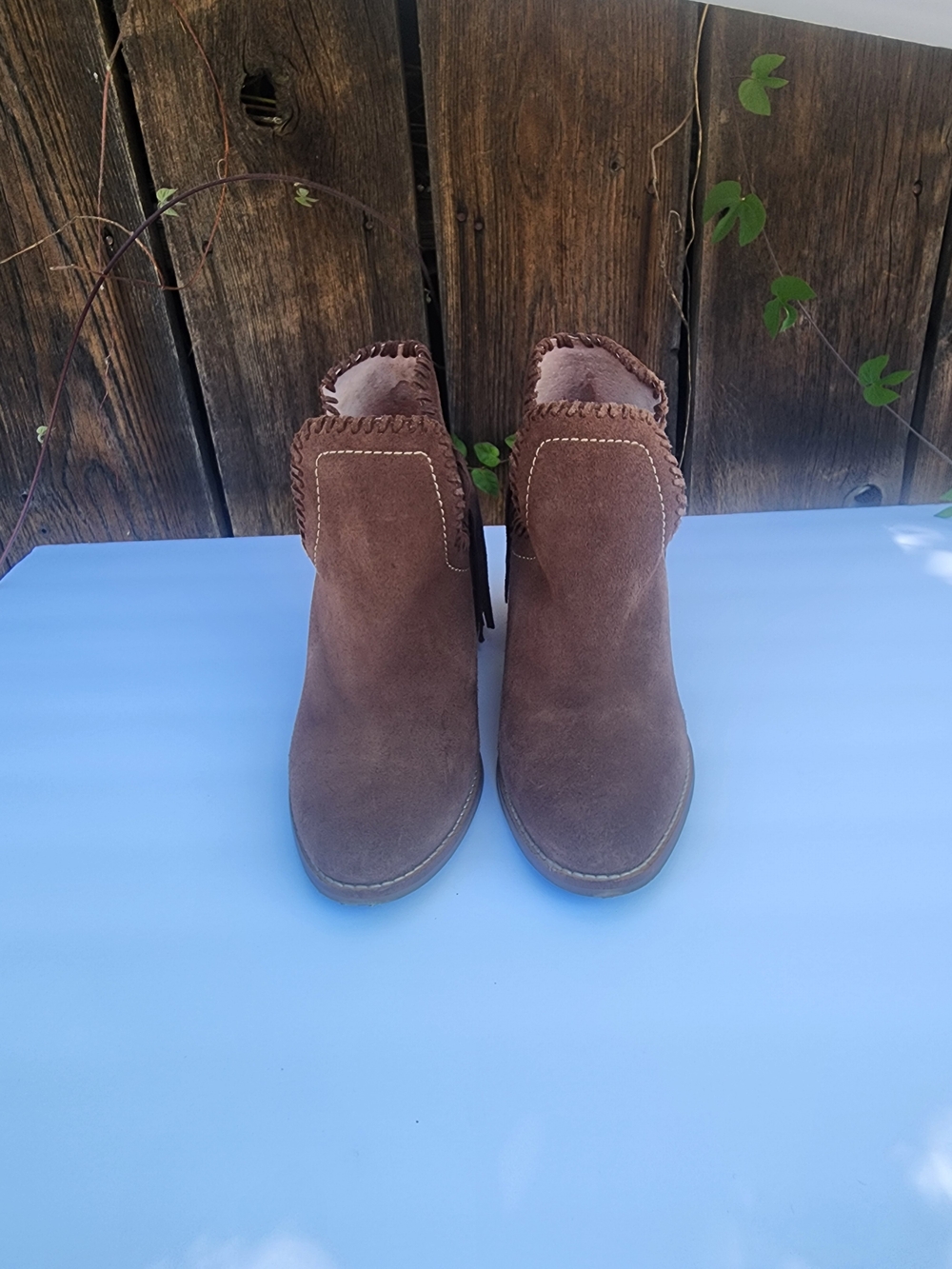 Ariat Lily Ankle Fringe Whiskey Size 10 womens - Picture 4 of 10